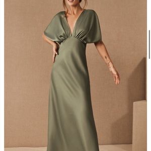 Worn Once* BHLDN Bridesmaid Dress in Green